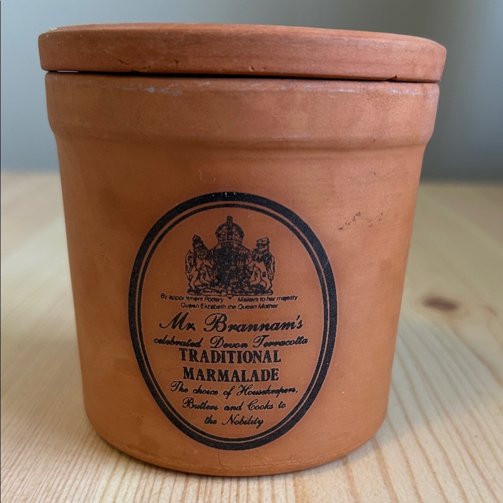 Terracotta Marmalade Jar